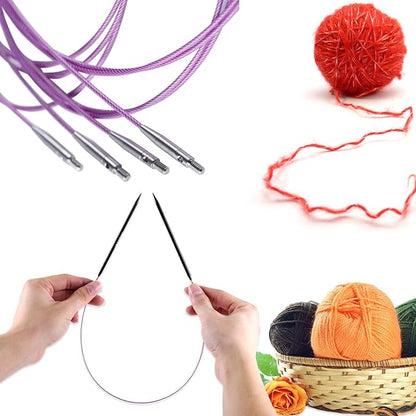 Svartur Interchangeable Circular Knitting Needles Set, - Image 4