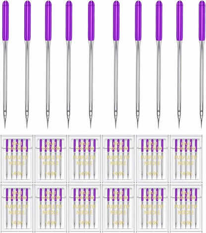 HONEYSEW 60 Pieces Sewing Machine Needles Universal Regular Point Machine by HONEYSEW