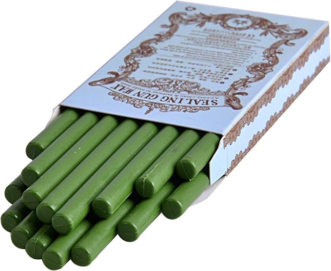 Green Glue Gun Sealing Wax Stick by TELOSMA