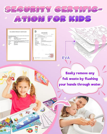 Baobrava Foil Art Fun Kit for Kids - Image 7