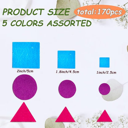 Jtnohx Geometric Stickers, Felt Stickers - Image 3