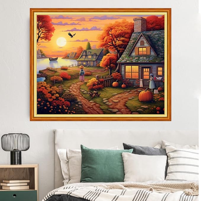 Dimxvean Stamped Cross Stitch Kits, Cross Stitch Kits - Image 2