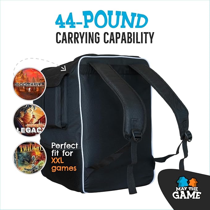 Board Game Bag: Ultimate Backpack, Travel Organizer, Storage & Carrying Case - Image 6