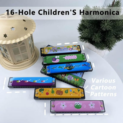 24 Pcs Kids Harmonicas Bulk - Image 5
