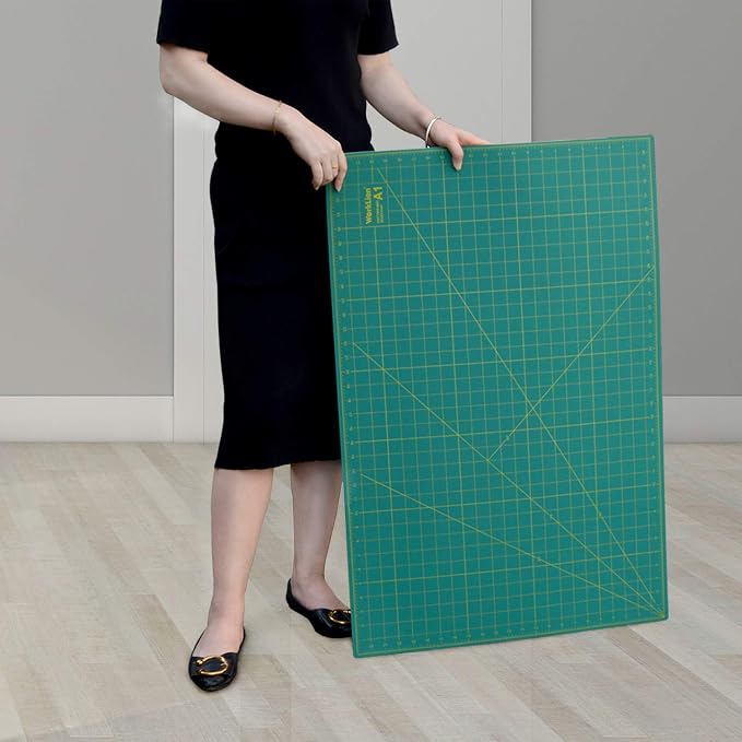 WORKLION 24" x 36" Large Self Healing PVC Cutting Mat, Double Sided, Gridded - Image 6
