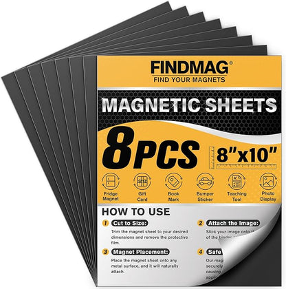 FINDMAG Magnetic Sheets, Flexible Magnets by FINDMAG