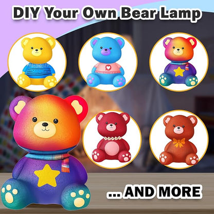 FUNZBO Paint Your Own Bear Lamp Kit - Image 6