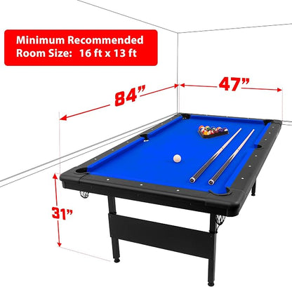 GoSports 6, or 8 ft Billiards Tables - Image 4