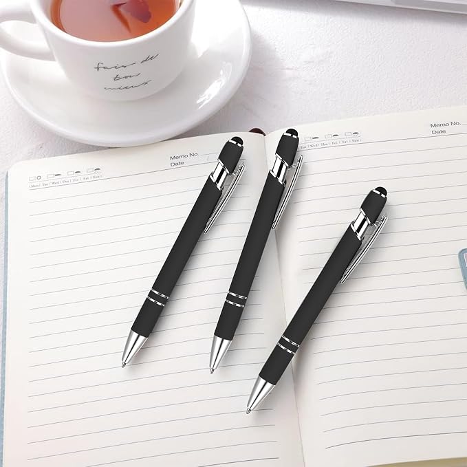 12 PCS 2 in 1 Stylus Ballpoint Pen - Image 6