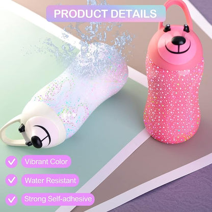 36 Sheets Holographic Sticker Paper Transparent Holographic Laminate Sheets - Image 4