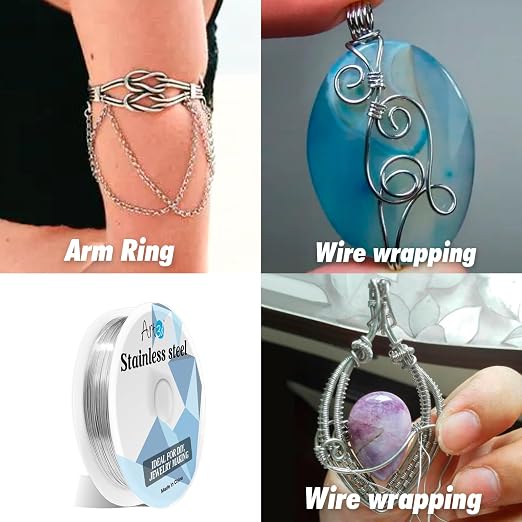 Art3d 20 Gauge Stainless Steel Wire, Bendable Soft Crafting Wire - Image 8