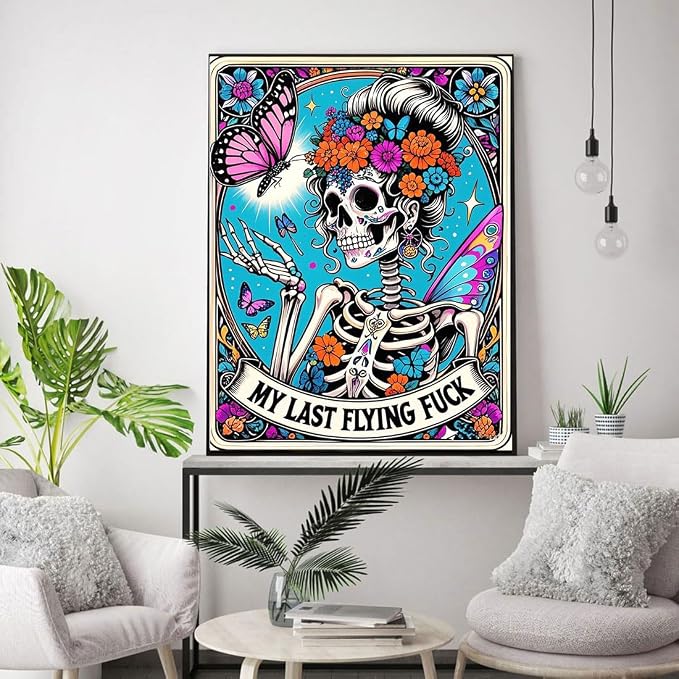 Skullhead Stamped Cross Stitch Kits - Image 2