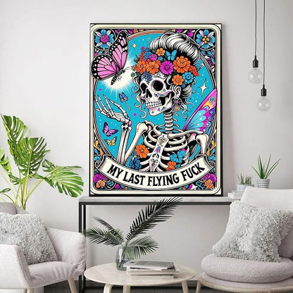 Skullhead Stamped Cross Stitch Kits - Image 2
