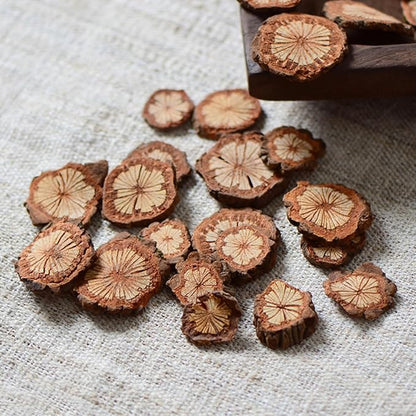 GALPADA Christmas Tree Bark Wood Slices Xmas Ornaments Mini Natural Vintage - Image 2