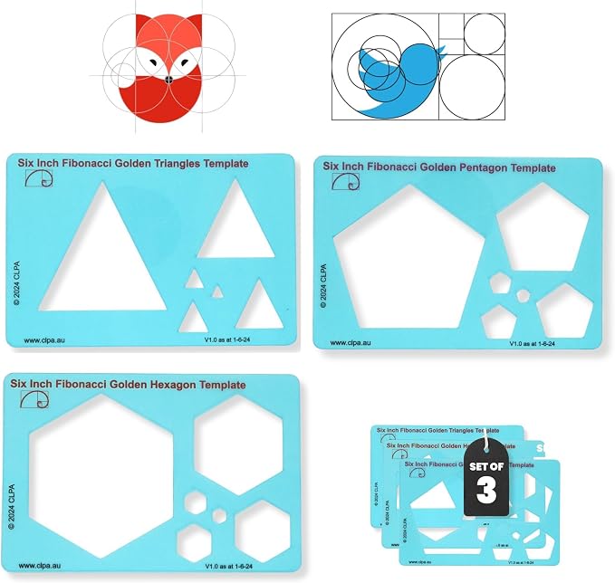 Fibonacci Drawing Templates - Image 4