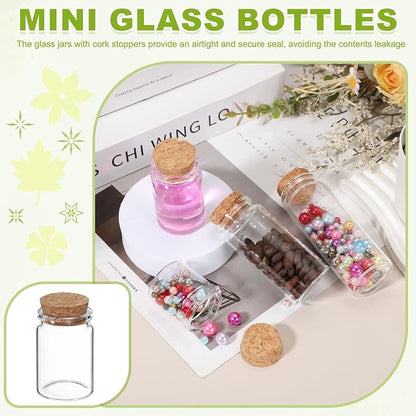 uxcell 6Pcs Mini Glass Bottles - Image 7