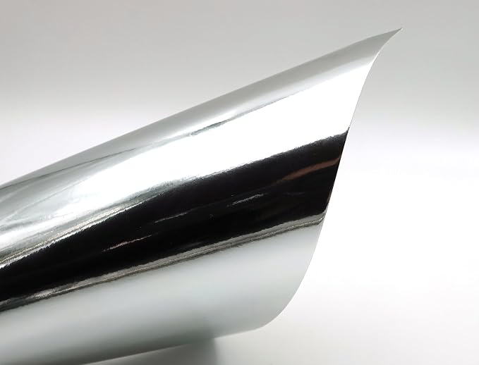 TGXRZX Metallic Silver Cardstock Paper, Size 8 "x 11", Mirror Finish Gold Foil - Image 7