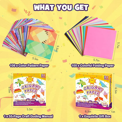 Pigipigi Kids Craft Origami Paper Kit - Image 2