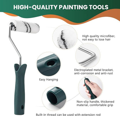 Paint Roller Kit, Paint Tray, Paint Tray Liners and Paint Roller Frame - Image 3
