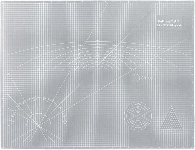 Falling in Art Self Healing Cutting Mat, 18x24" Cutting Mats by FallinginArt