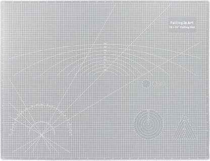Falling in Art Self Healing Cutting Mat, 18x24" Cutting Mats by FallinginArt