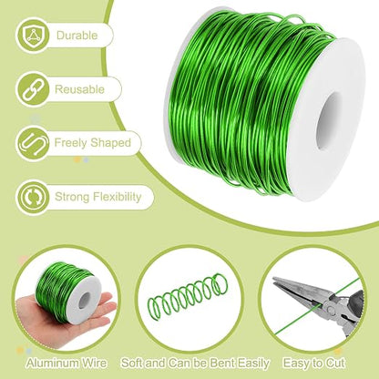 MECCANIXITY 15 Gauge Anodized Aluminum Craft Wire Bendable Bonsai Training Wire - Image 3