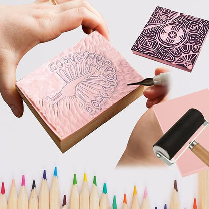 10 Pack Rubber Stamp Making Kit - Image 6
