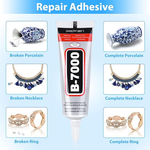 B-7000 Super Adhesive Glue, Industrial Strength B7000 Glues Paste - Image 3