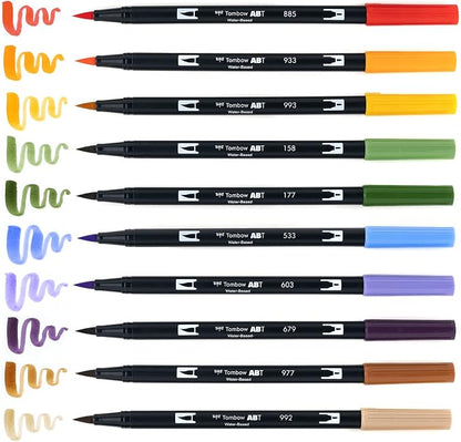 Tombow 56168 Dual Brush Pen Art Markers, Brush and Fine Tip Markers - Image 7