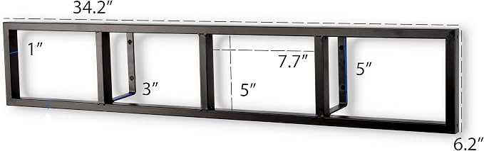 You Have Space Black Floating Shelves - Image 3