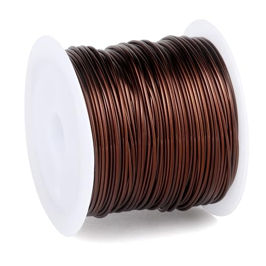 164FT Jewelry Wire 22 Gauge Tarnish-Resistant Copper Beading Wires Roll Bulk by Cadikez