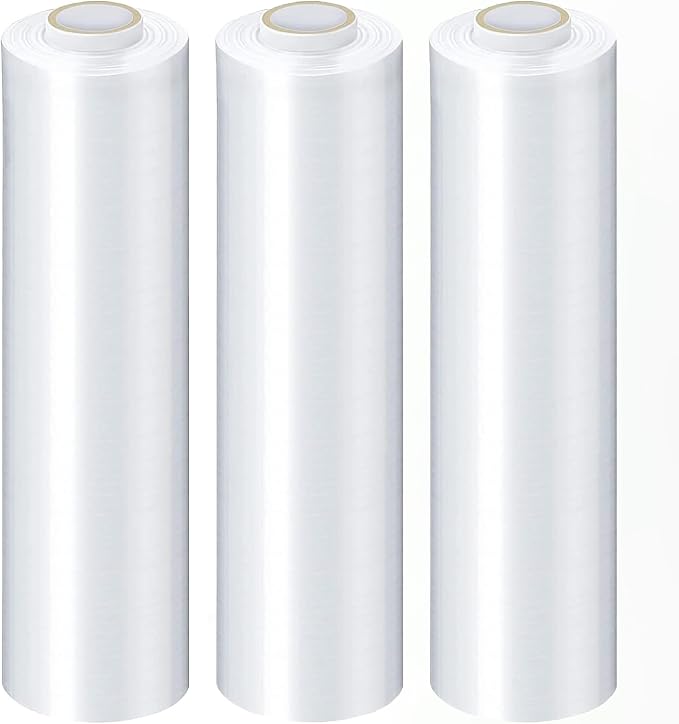 PSBM High Performance Pallet Stretch Wrap, 4 Pack Plastic Moving Wrap in 12 - Image 3