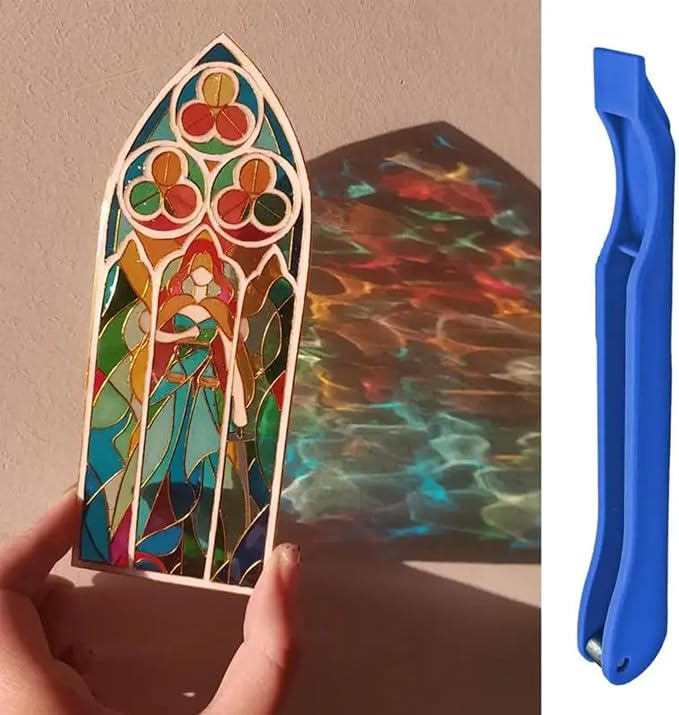 Copper Foil Hand Foiler for Stained Glass, Stained Glass Hand Foiler Tool - Image 3