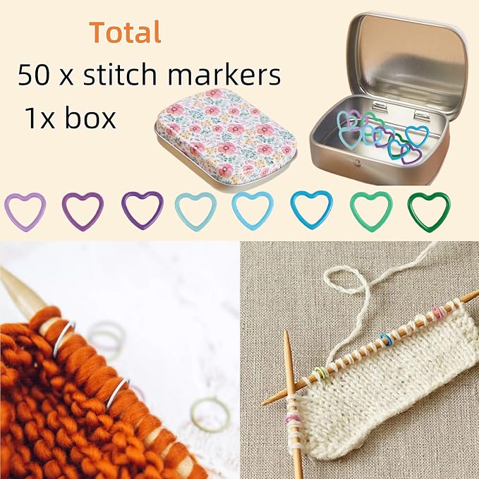 50Pcs Split Ring Stitch Markers - Image 5