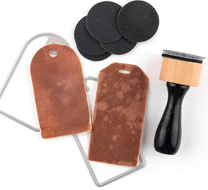 40 Pieces Sanding Disks 1.25" Medium-Grit Sandpaper - Image 5