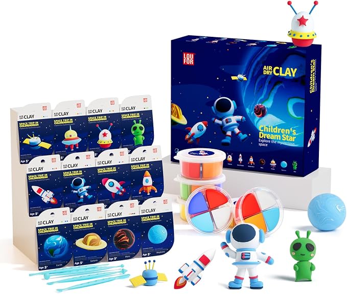 Air Dry Clay Kits by LOUFOR-THENOBILITYINCLAY