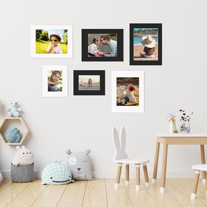 ZBEIVAN 8x10 White Picture Mats - Image 6