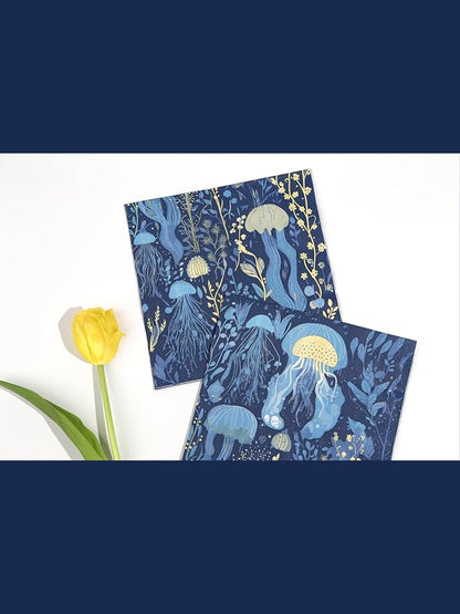 Premium Designer Paper Napkins, 3-Ply 6.5 x 6.5-inches Fold Disposable - Image 12