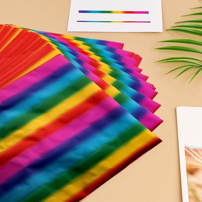 Briartw 20x29cm Hot Foil Paper 50 Sheets Pack Toner Reactive Foil Hot Stamping by Briartw