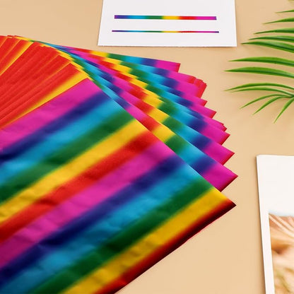 Briartw 20x29cm Hot Foil Paper 50 Sheets Pack Toner Reactive Foil Hot Stamping by Briartw