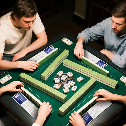 Mahjong-Cards（4Pcs） 2025 Rule Card - Image 3