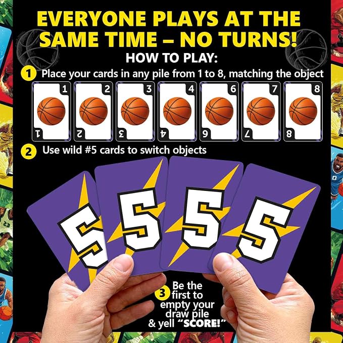 QUOKKA Basketball Fast-Paced Card Game - Image 4