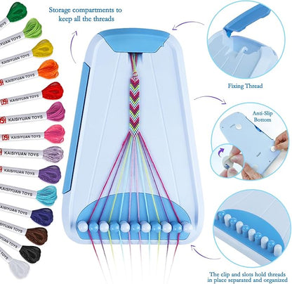 Friendship Bracelet Making Kit for Girls, Arts and Crafts Bracelets String - Image 2