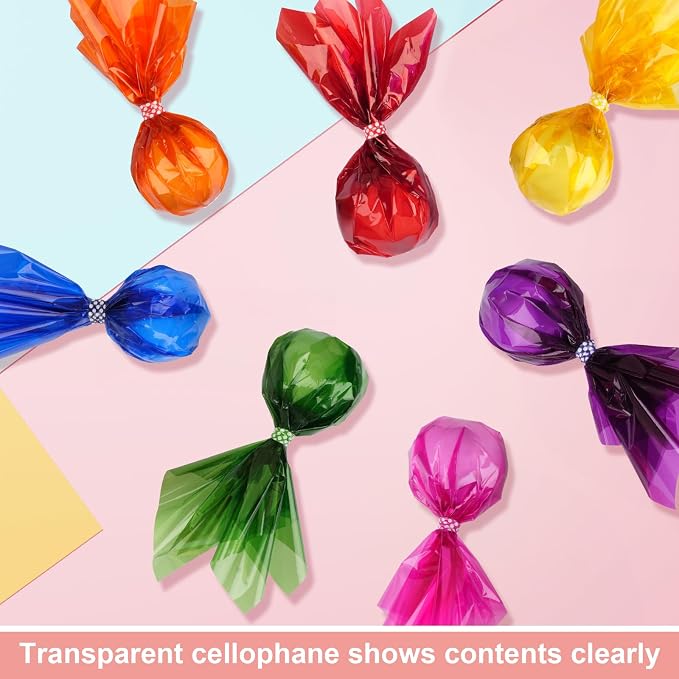 PEASUG 120 PCS Cellophane Sheets, Cello Sheets, Cellophane Paper Sheets - Image 7