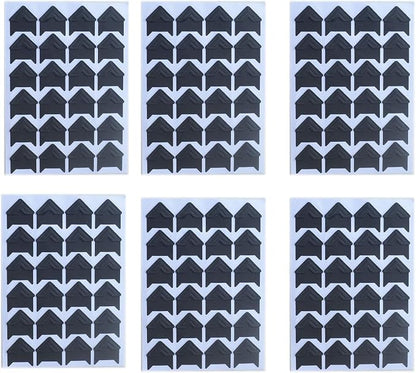 10 Sheet Photo Corners Self Adhesive PVC Paper Photo Foto Corner Stickers - Image 2