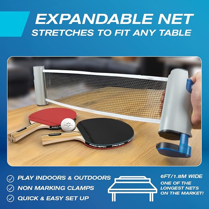 PRO SPIN All-in-One Ping Pong Set - Image 3