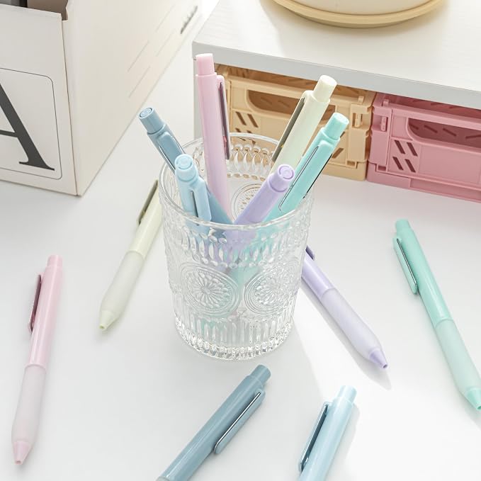 Gel Pens Black Ink Fine Point 0.5mm Retractable Cute Pen - Image 6