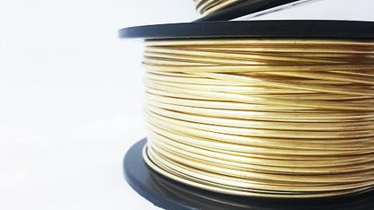 20 Gauge, Jeweler's Brass Wire, Dead Soft, CDA #260-1LB by CRAFT WIRE - Image 4
