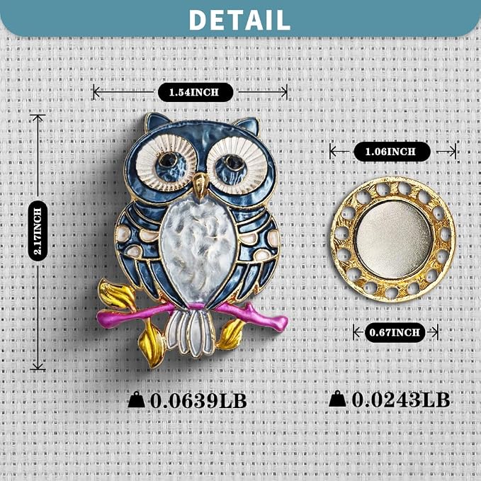 Magnetic Needle Minder Magnet Embroidery Accessories and Supplies Embroidery - Image 2