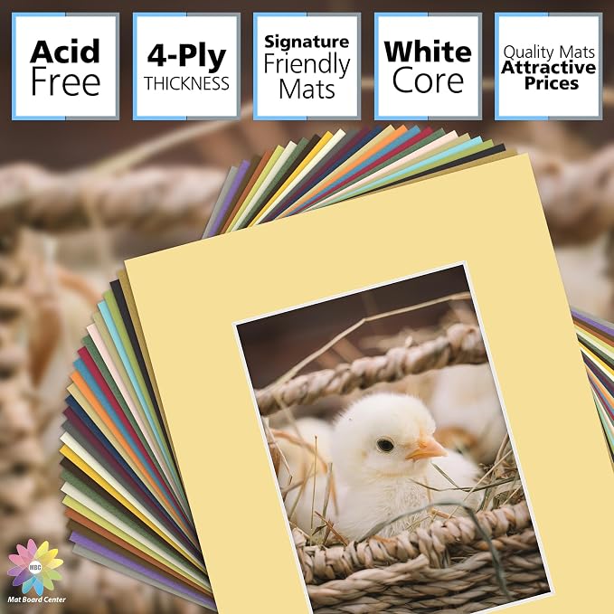 Mat Board Center, 8x10 for 5x7 Mixed Color Mats - Image 2